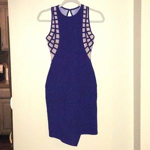 Royal Blue Mini Dress